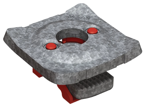 PLACA TUERCA MT-AS M10